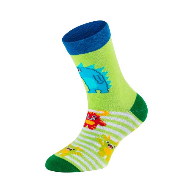 6 Paar TippTexx 24 Kinder Socken Freche Monster